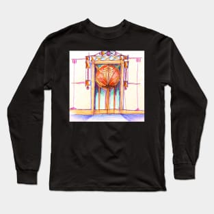 crazy door 1. rising sun Long Sleeve T-Shirt